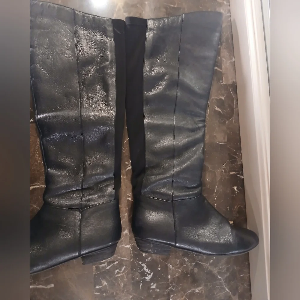 Sleek Black Over the Knee Boots